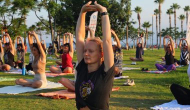 Dünya Yoga Günü’nde Yoga Yaptılar