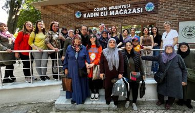 Gönen’de Kadın Eli Mağazası Açıldı