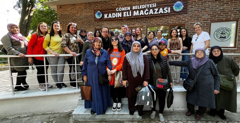 Gönen’de Kadın Eli Mağazası Açıldı