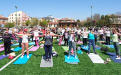 Kadınlar Bahara Sporla Merhaba Dedi