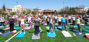 Kadınlar Bahara Sporla Merhaba Dedi