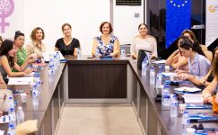Kadına Şiddetle Mücadelede İçin Buluştular