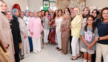 Üreten Kadınların Eserleri Göz Doldurdu